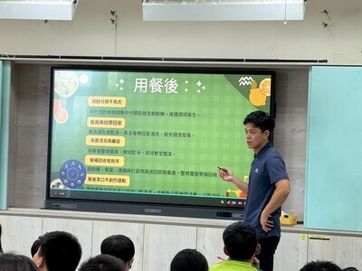 114-1新生營養教育宣導---午餐禮儀宣導圖片
