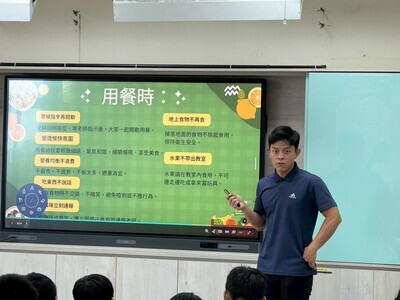 114-1新生營養教育宣導---午餐禮儀宣導圖片