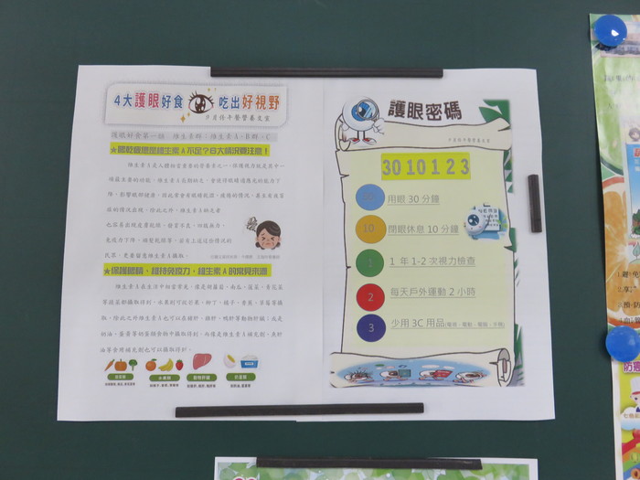 110-1營養教育宣導---4大護眼好食、吃出好視野